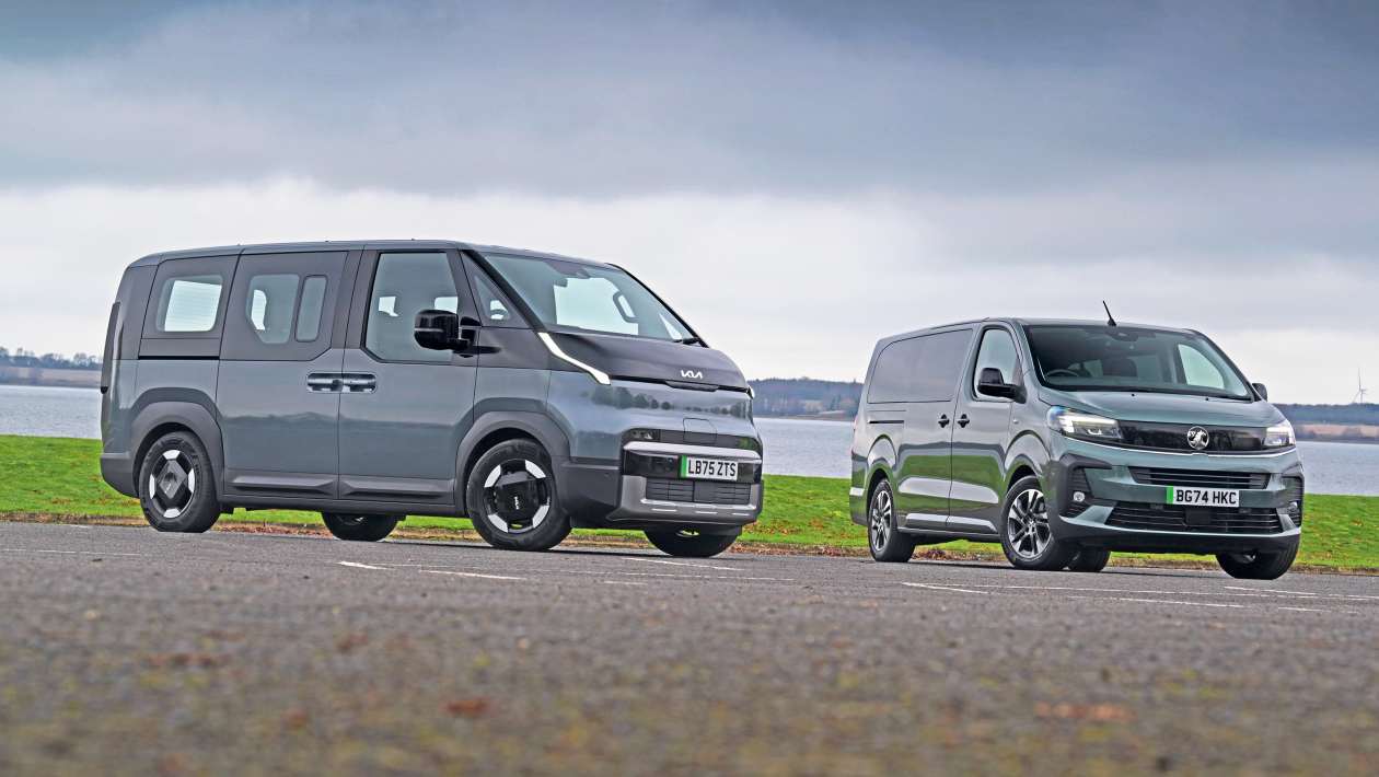 Kia PV5 Passenger ve Vauxhall Vivaro Life