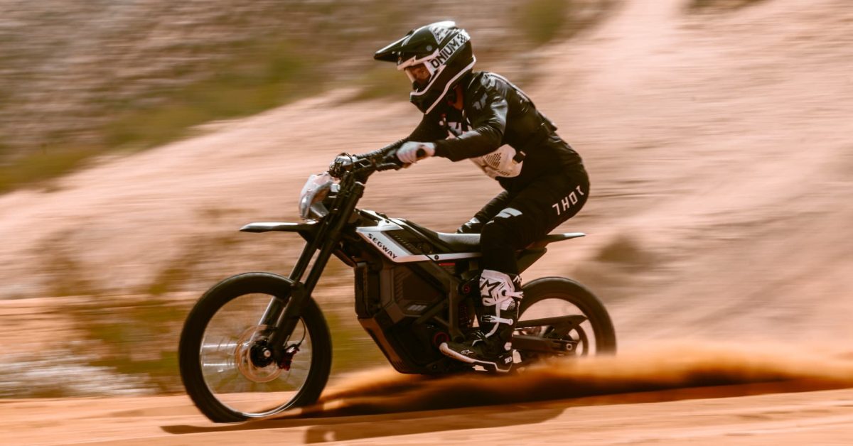 Segway'in 60 MPH Elektrikli Dirt Bike'ı