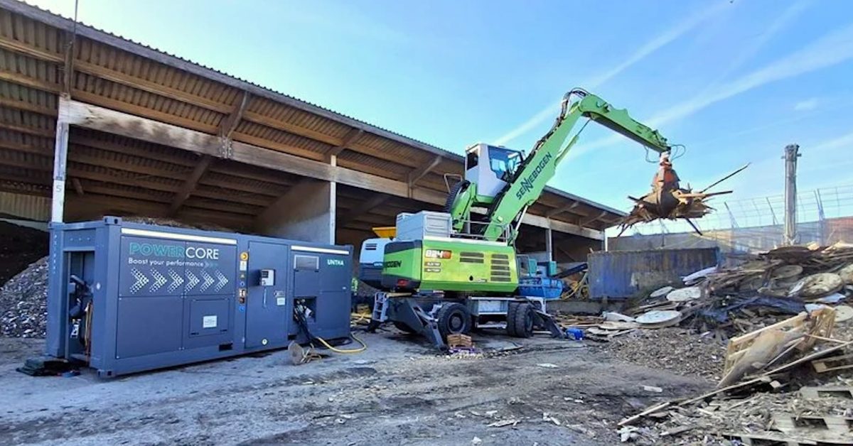 Sennebogen'in Elektrikli ve Otonom Malzeme Elleçleme Çözümü