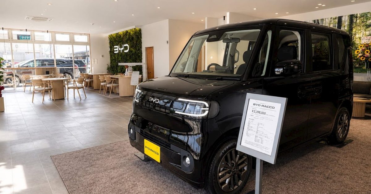 BYD Electric Kei Car Orders