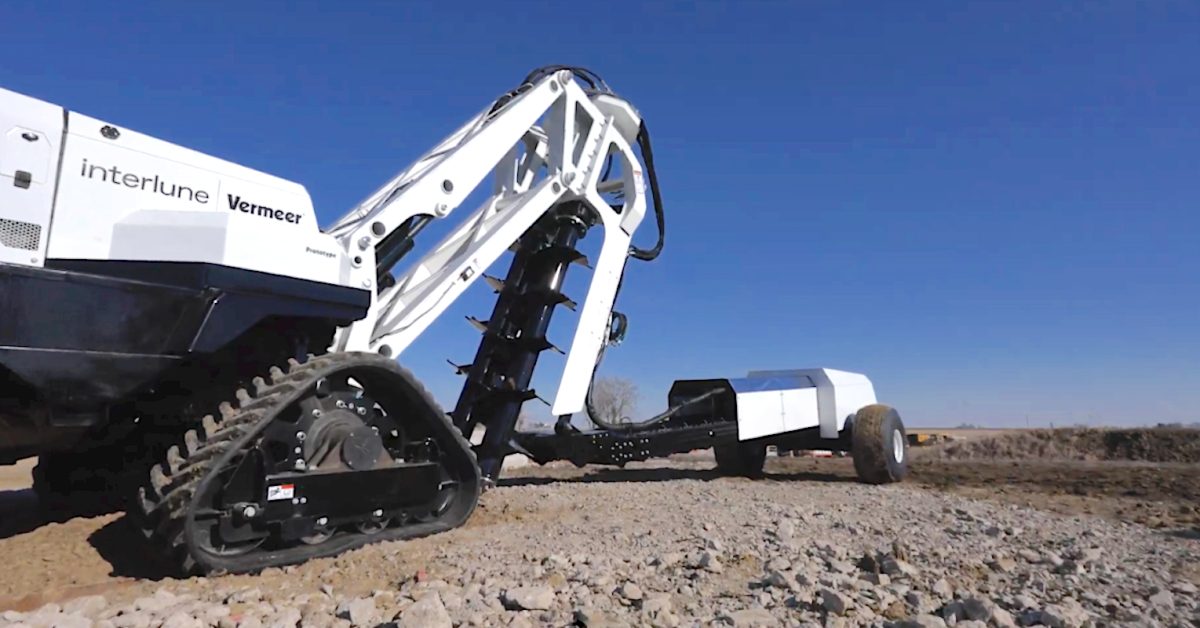 Vermeer Interlune Excavator