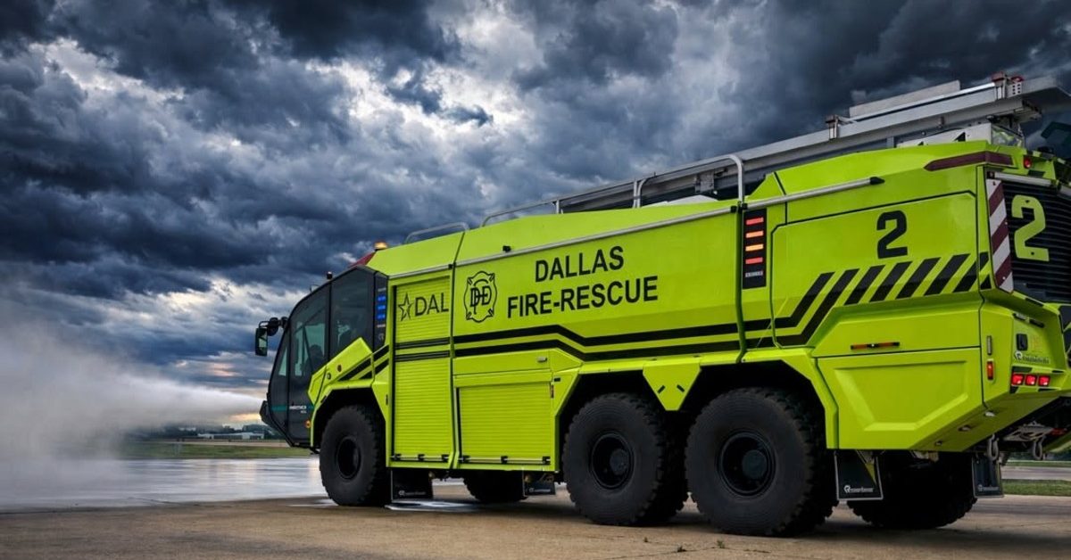 Electric Aircraft Fire Truck