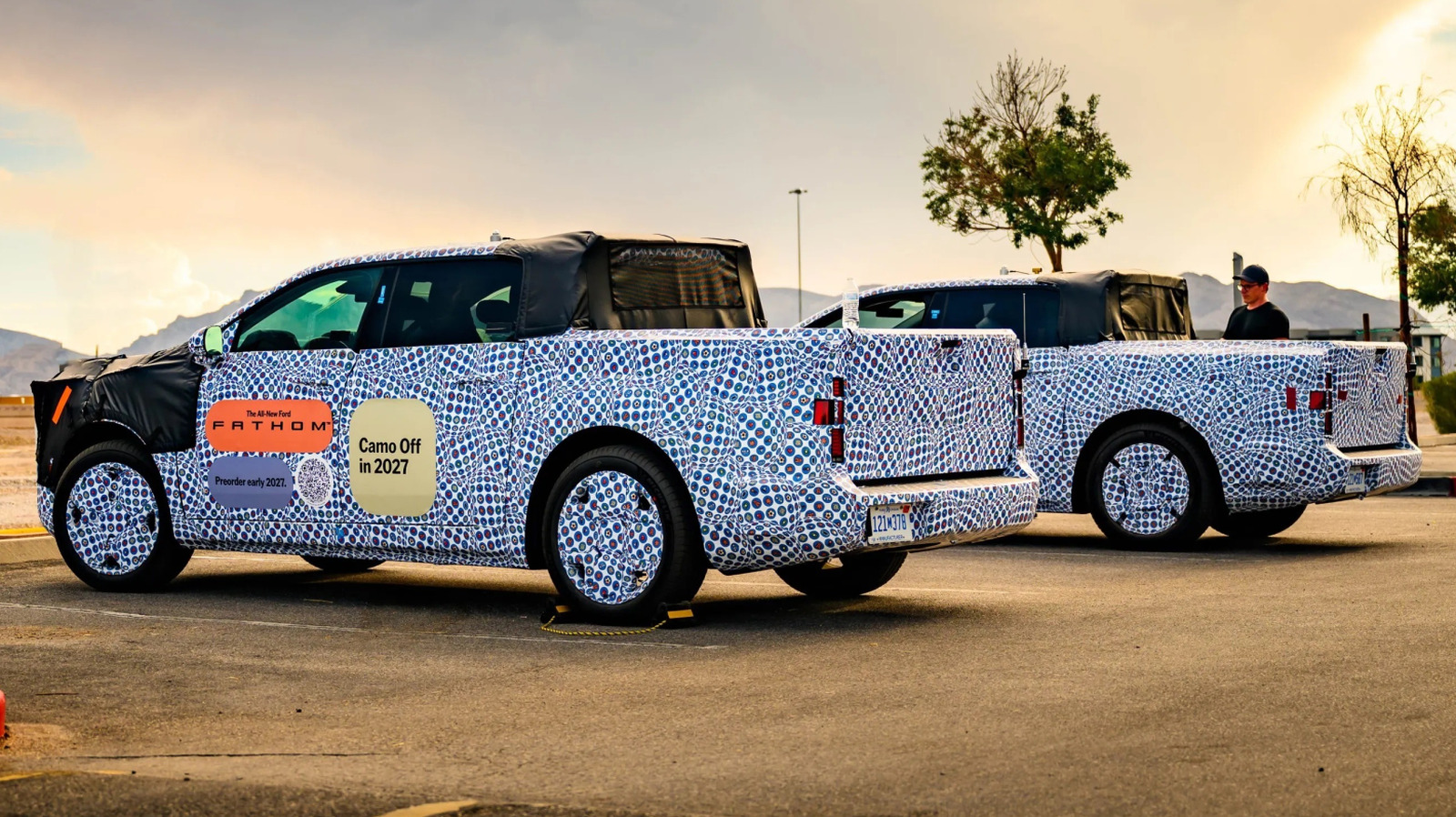 Ford Fathom Spy Shots Hint at Mid‑Size EV Pickup Strategy