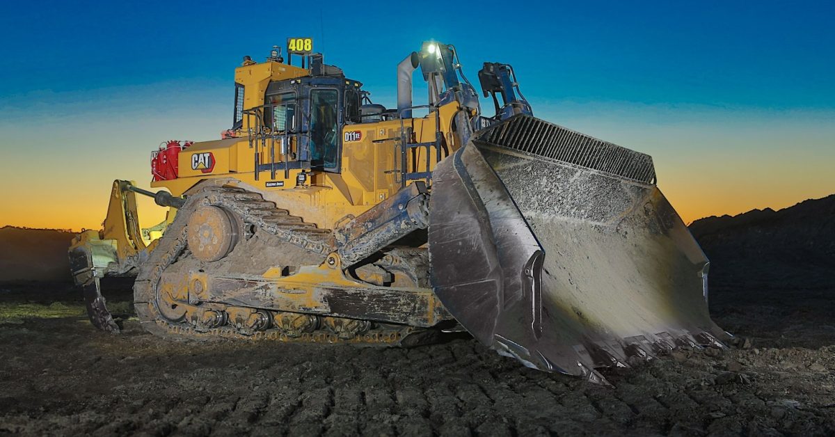 Caterpillar’s D11 XE Hybrid Dozer Marries Rail‑Era Tech with Modern Construction