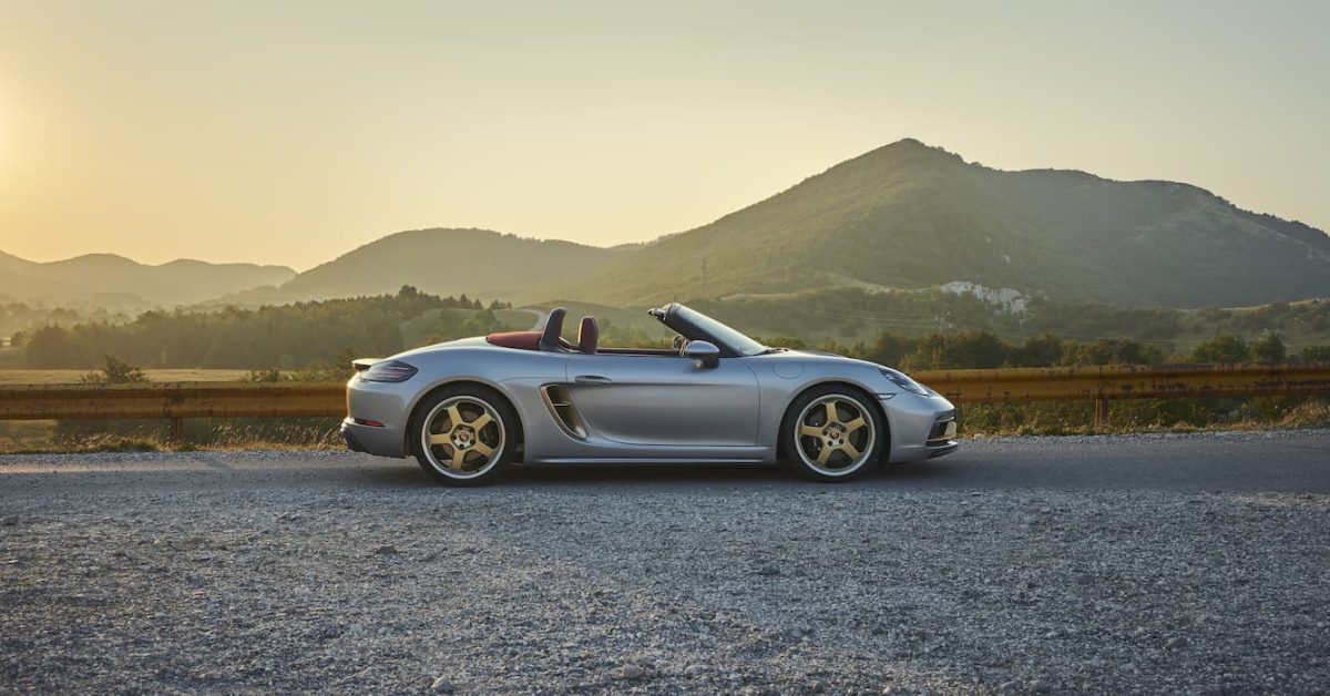 Porsche Unveils Uncamouflaged 718 Boxster EV at Nürburgring